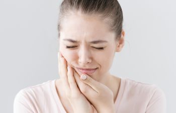 Woman With Tooth Pain